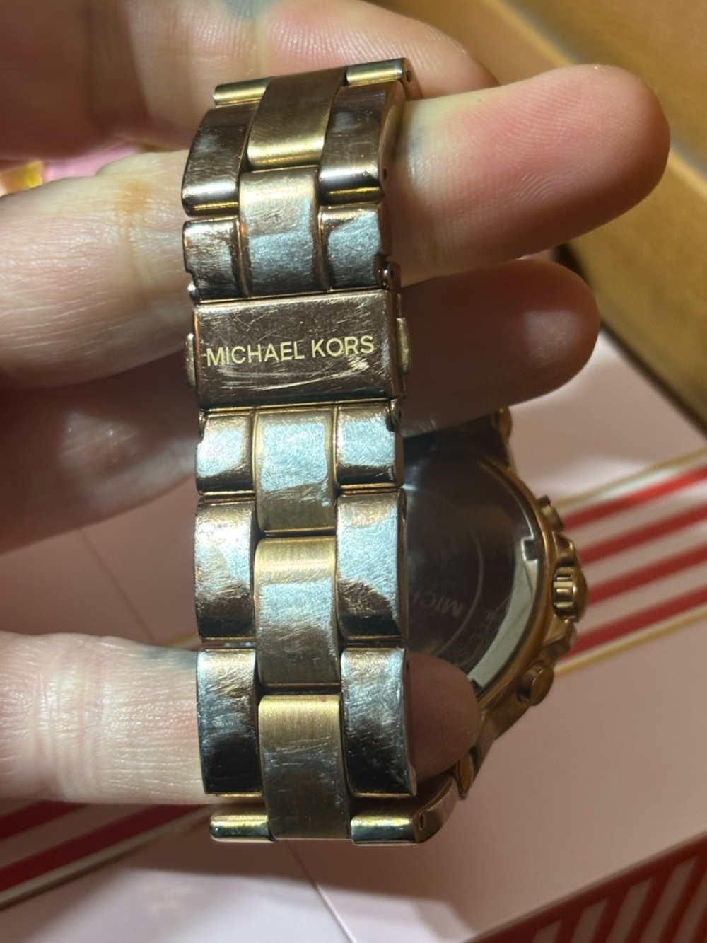 Michael Kors Runway MK5223 Women's Stainless Steel Chronograph Watch - Picture 3 of 5